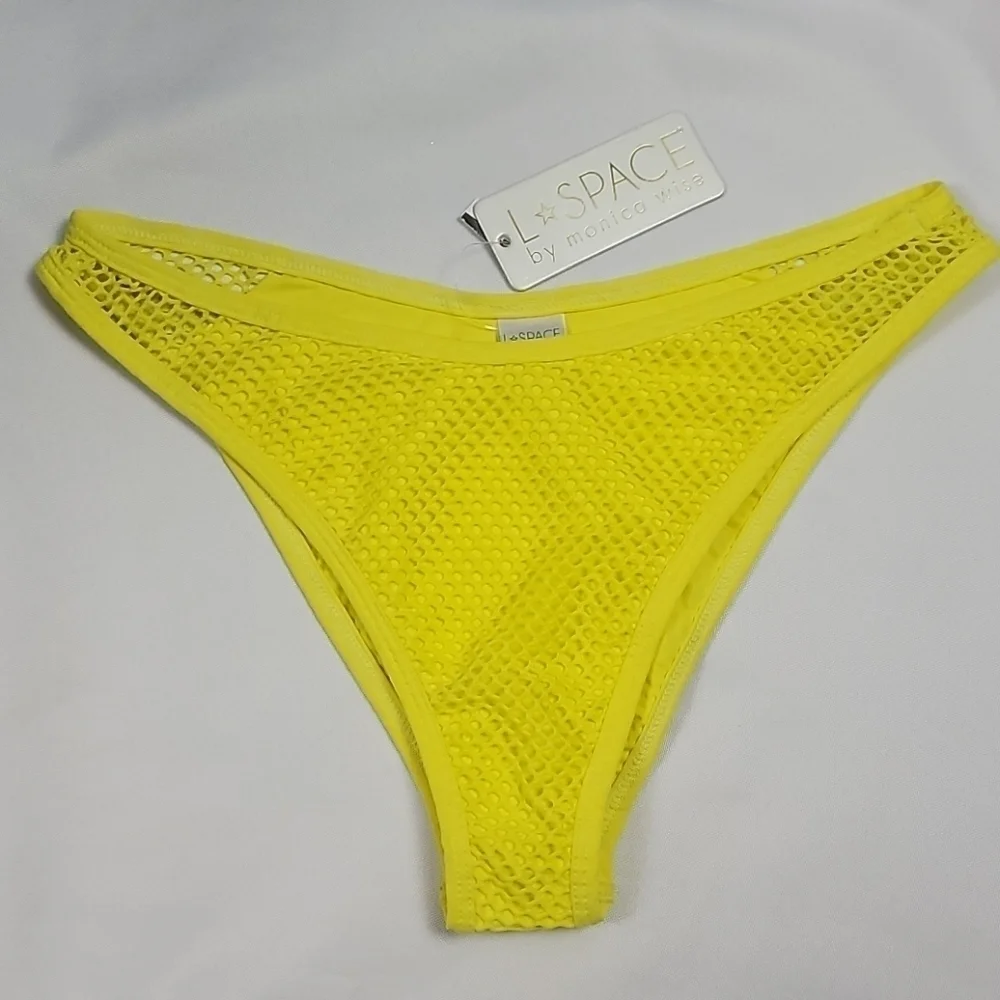 L*Space Stevie Bikini Bottom Yellow L